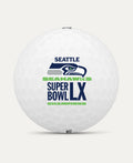 Super Bowl LX Champions DUOSoft Golf Balls